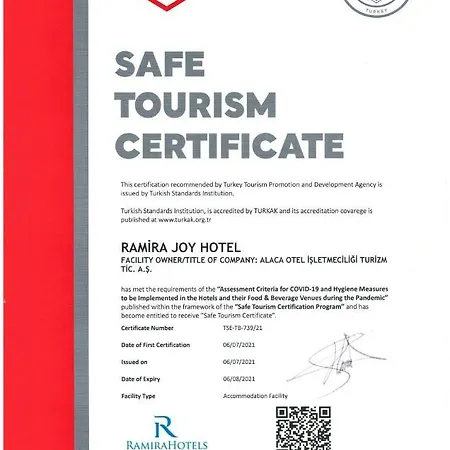 Otel Ramira Joy Alanya